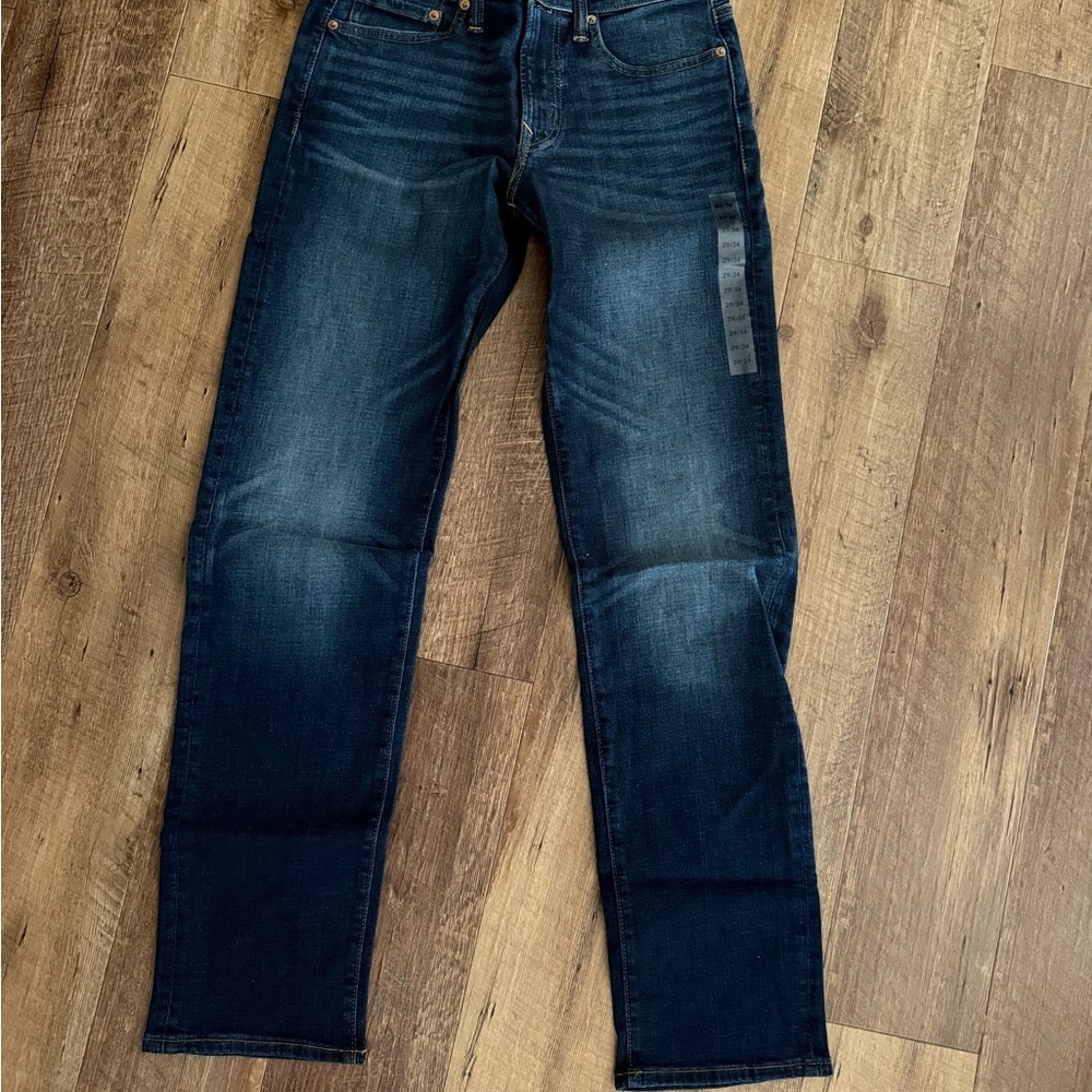 American Eagle Outfitters Men's Indigo Slim Jeans - Picture 4 of 8